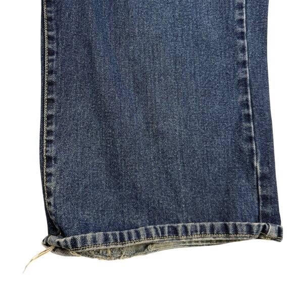 Y2K Snoop Dogg Baggy Oversized Faded Blue Denim Skater Jeans Size 40 x 30 - Picture 11 of 13